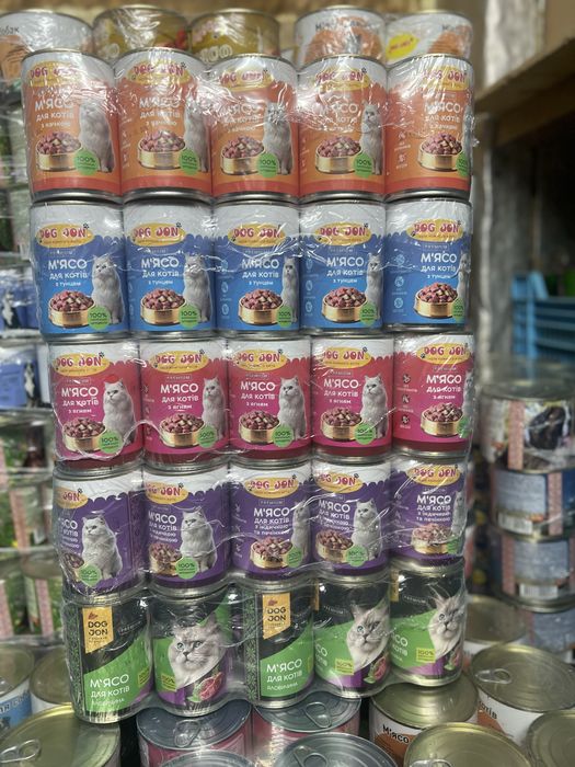 Мʼясна консерва для котів ТМ DOG JON 415г