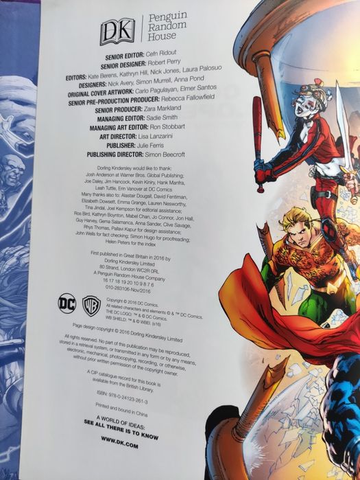 The DC Comics Encyclopedia (2016, angielska)