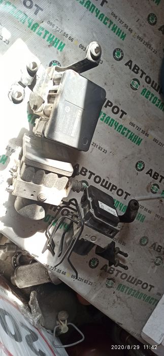 блок абс шкода ABS АВС блок абс октавия фабия гольф 4