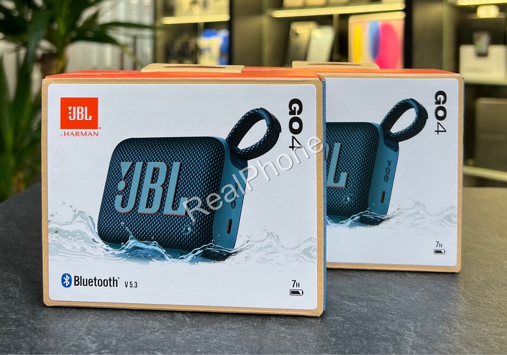 Портативна акустика JBL GO 4 Blue