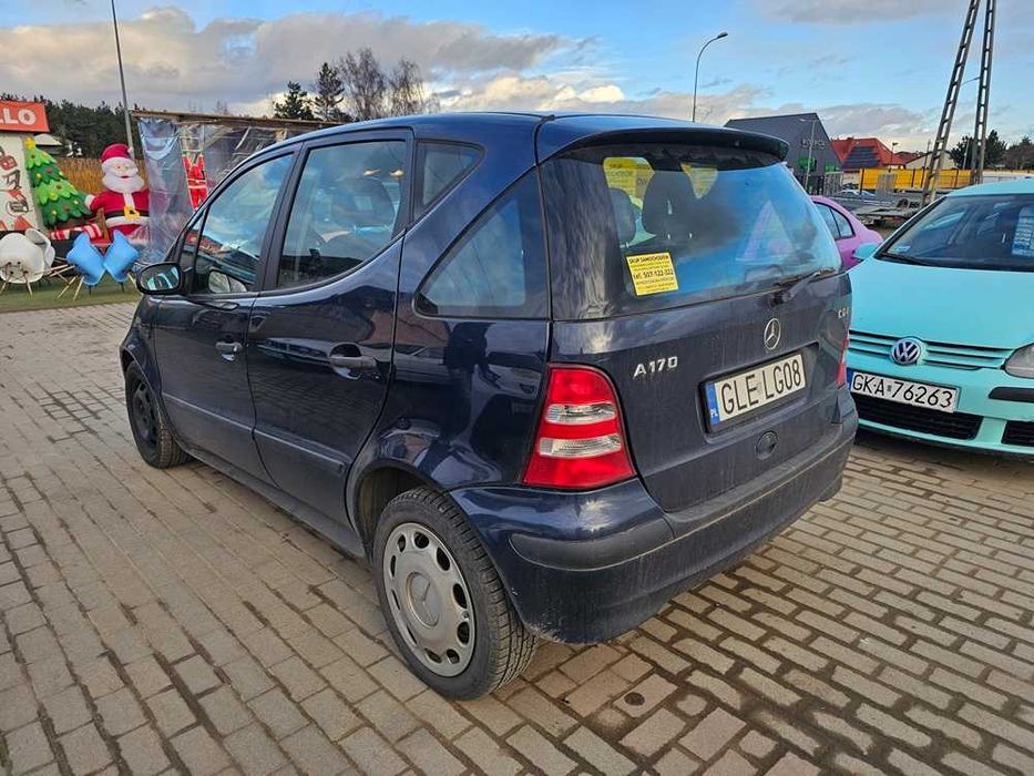 Mercedes-Benz A-Klasa 2003r./1,7 diesel/95KM/KLIMATYZACJA/Opłaty akt