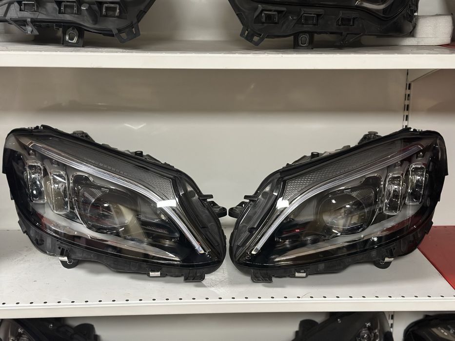 Фары оптика Мерседес C W205 multibeam led full led Оригинал
