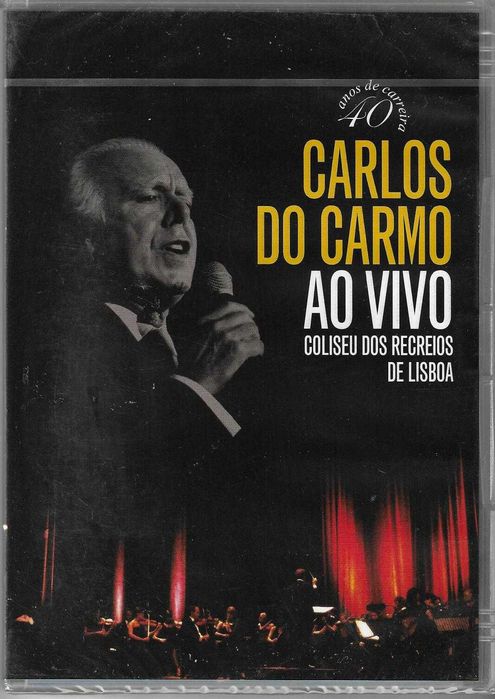 Carlos do Carmo - Ao Vivo: Coliseu dos Recreios de Lisboa (novo) (DVD)