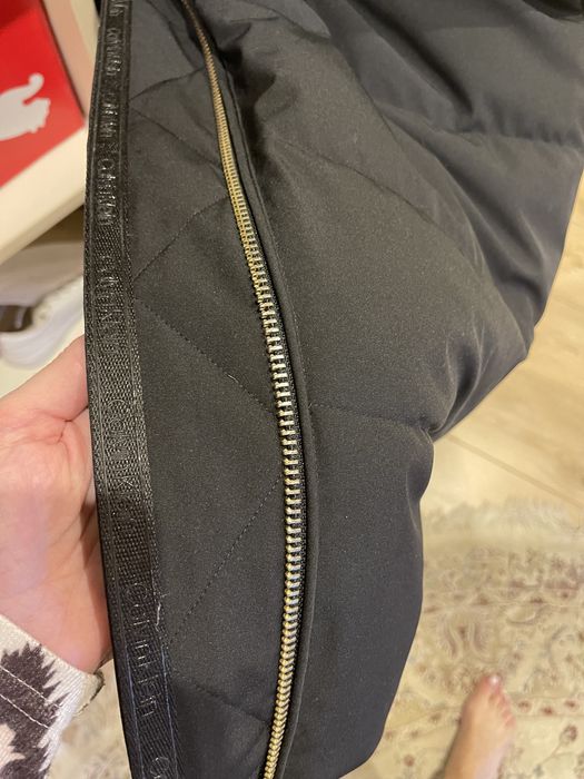 Дуже теплий довгий пуховик Calvin Klein підлітку