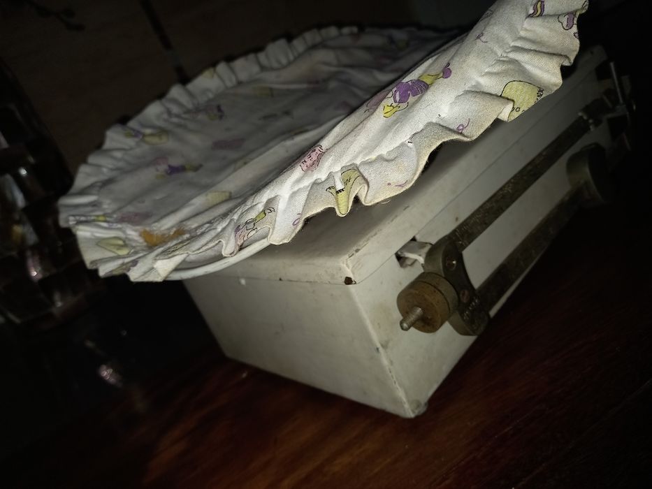 Balança antiga de consultorio