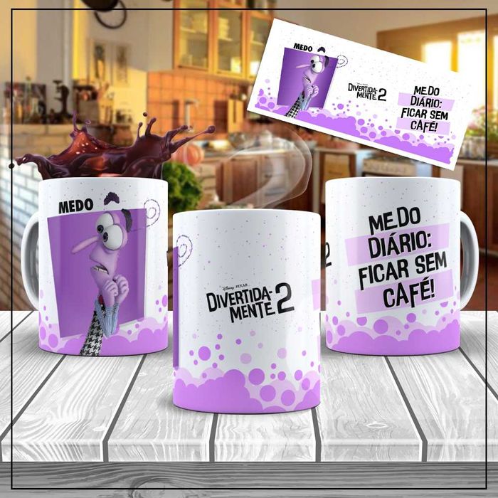Caneca Personalizada Divertidamente 2