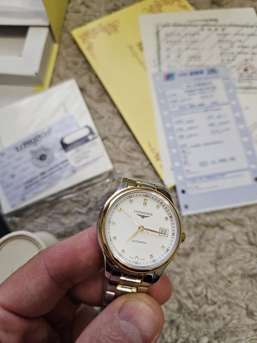 Жіночий механічний годинник Longines, 34мм, підійде на подарунок