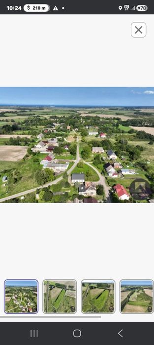 Działka inwestycyjno-budowlana .Morze,jezioro Dźwirzyńskie,skm do kołobrzegu 15 minut,ogrodzona ,zalesiona,pozwolenia .Ponad 7000 m².BIECZYNO.Szlaki - Widok 4