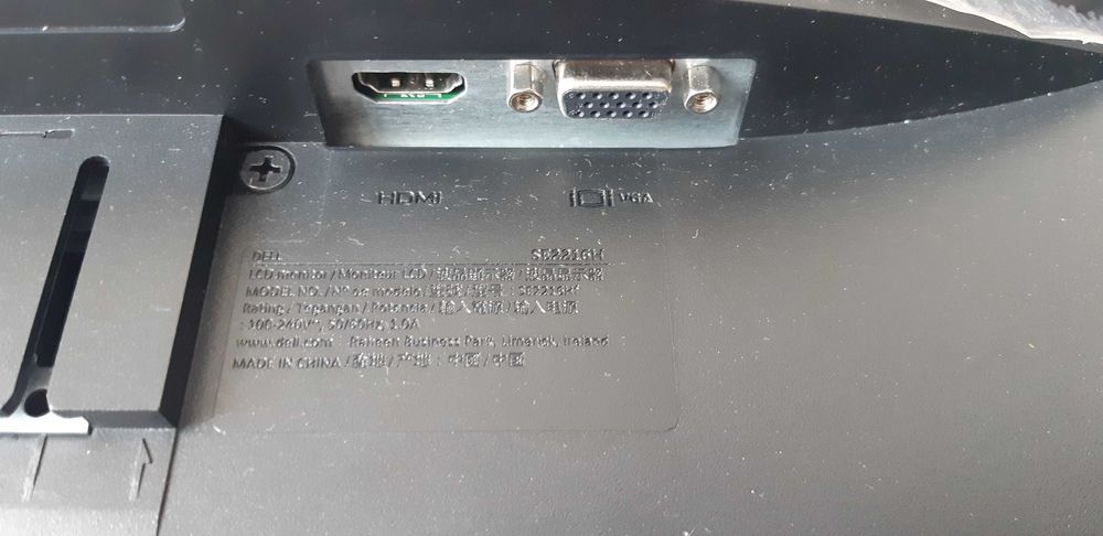 Монітор DELL SE2216H 22" FullHD в ідеальному стані в рідній упаковці