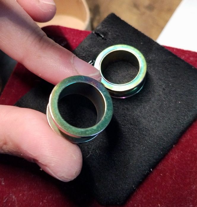 Металеві тунелі 16мм райдужні