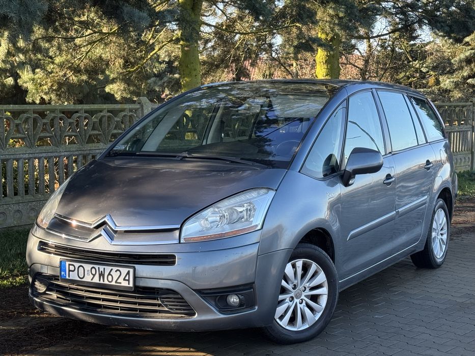 Zadbany Citroen c4-Grand Picasso-2.0Hdi-136km-7osob-Niski przebieg !