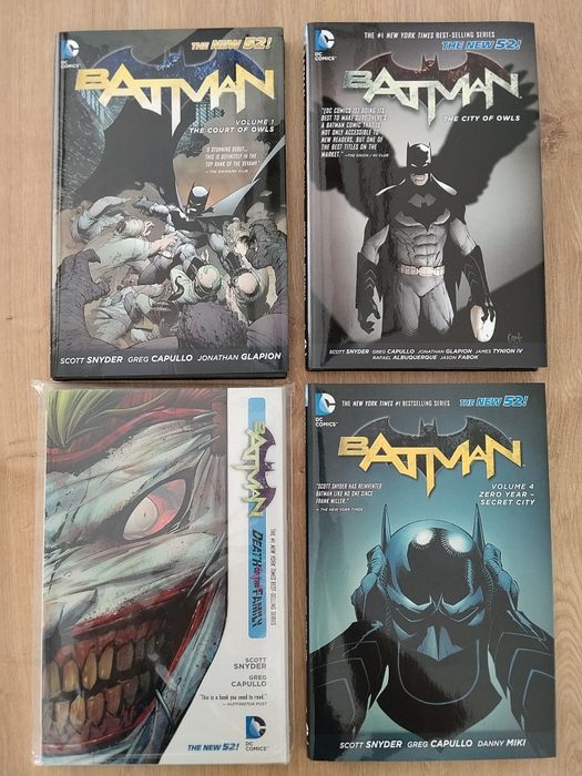 Batman komiksy tom 1-4 The Court of Owls