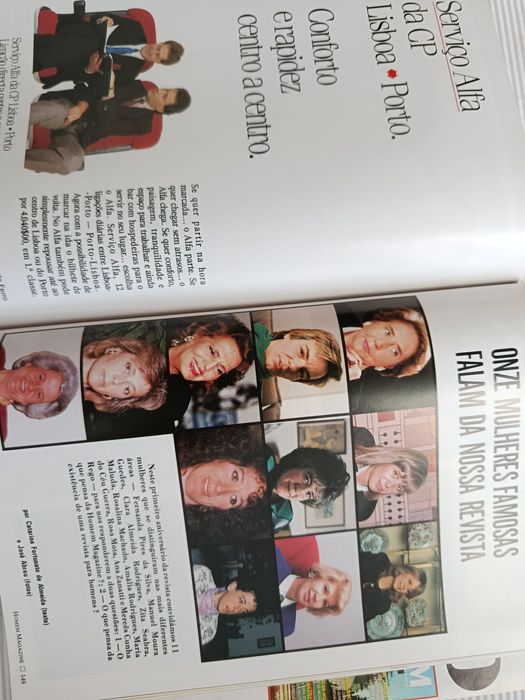 Revista HOMEM Magazine (Mário Soares) 1990