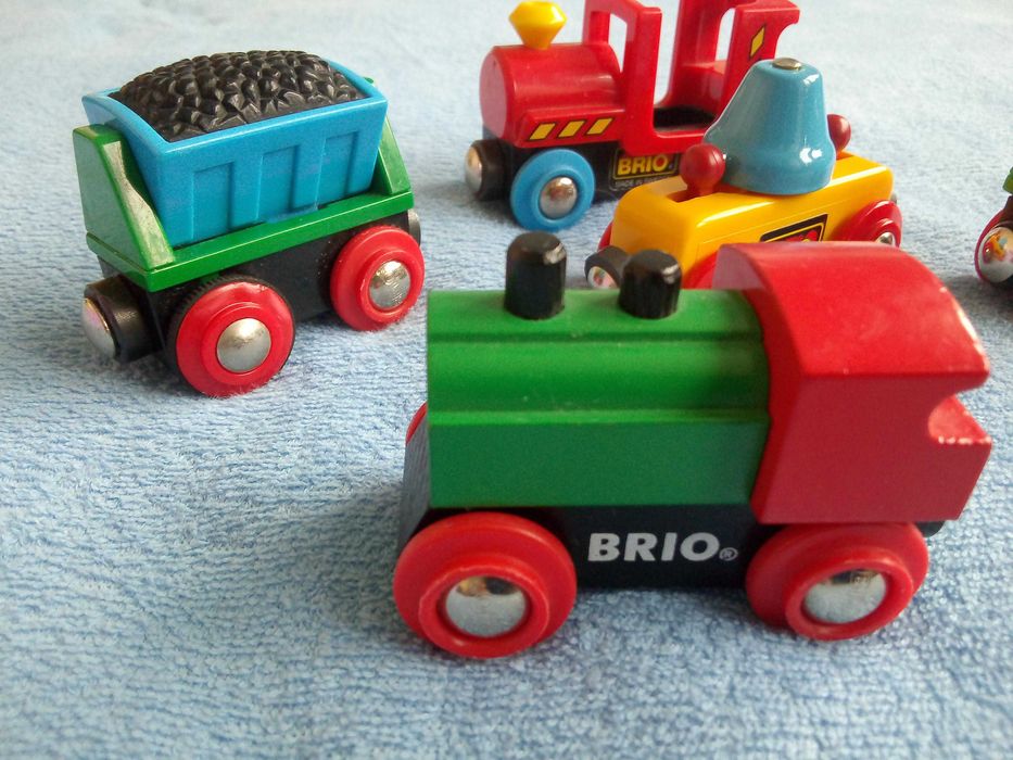 BRIO ruchome wagoniki, kolejka drewniana GRATIS wysyłka