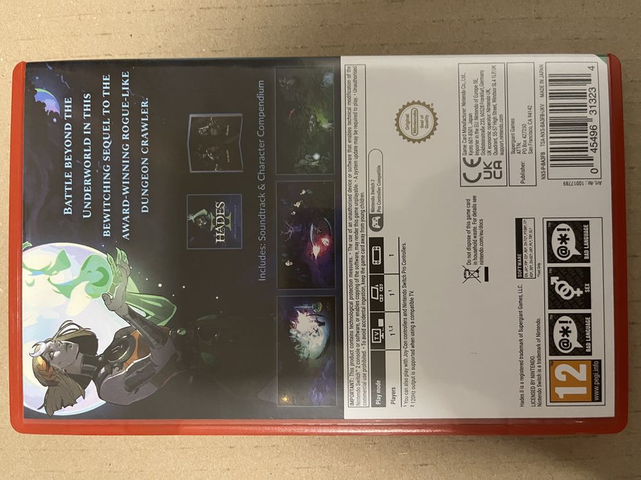 Hades 2 Nintendo Switch