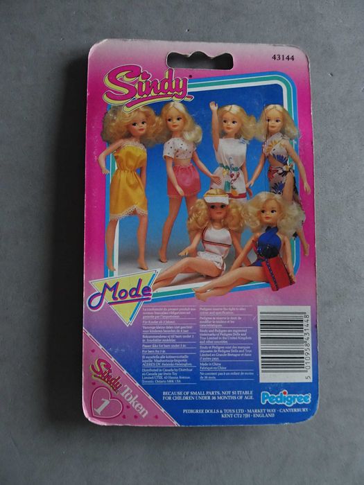 Conjunto de roupa Sindy Mode - Pedigree refª 43144