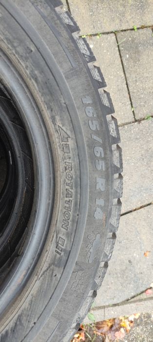 Opony zimowe 6mm 165/65/14 Michelin N
