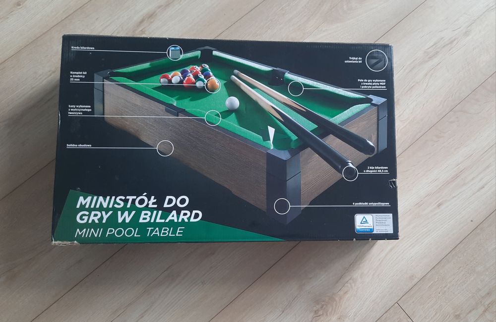Mini stół do bilarda