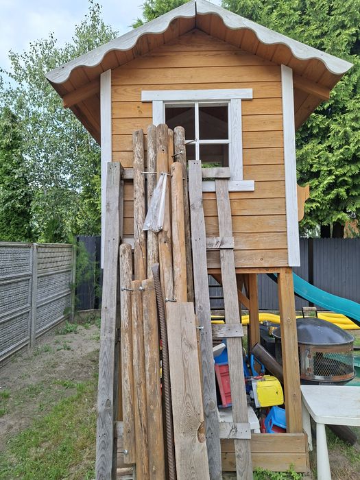 Domek dla dzieci do ogrodu