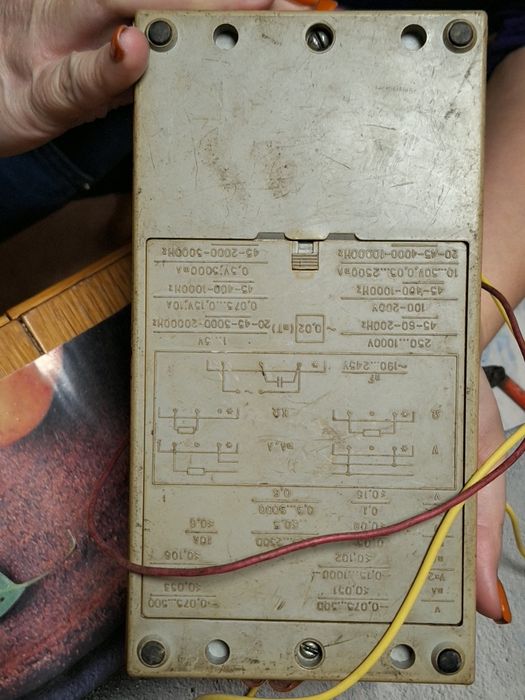 Аналоговый мультиметр