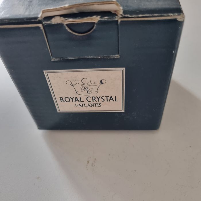 Manteigueira  em cristal Atlantis