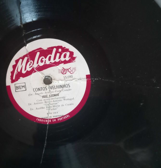 José Afonso	- - - - -	Contos Velhinhos / Incerteza	- - - - -	Single