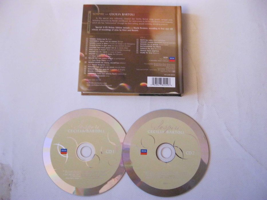 3 CD Cecilia Bartoli -Digibooki / wydania Decca