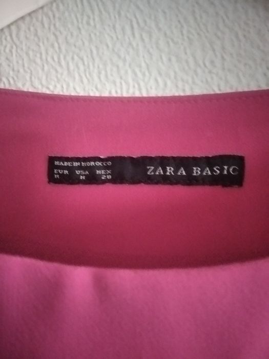 Рожеве святкове плаття Zara