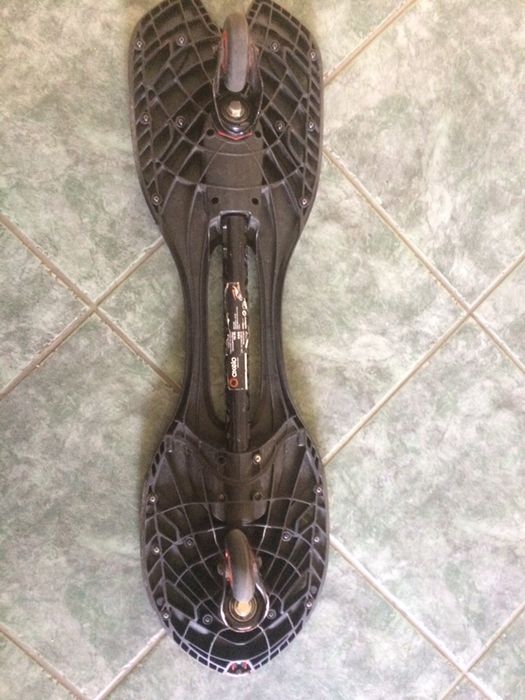 Oxelo wave board deskorolka longboard surfing deska test