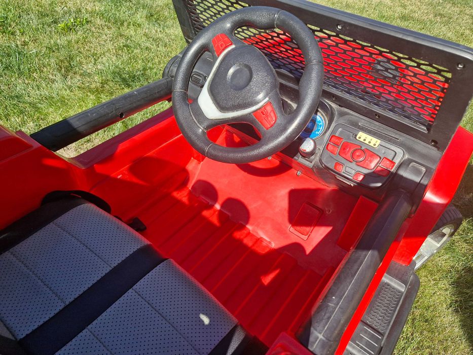 Дитячий електромобіль джип Bambi Racer M 3237EBLR-1 до 30 кг двомісний