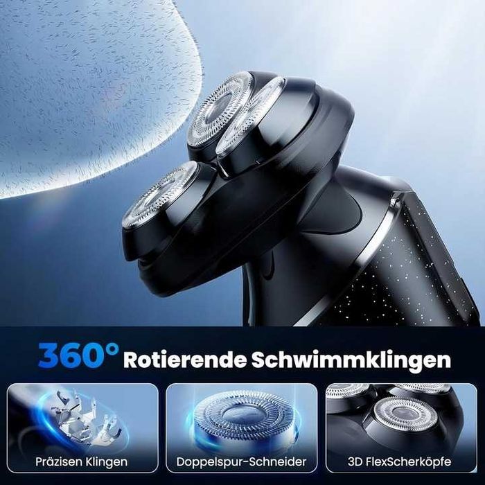 Golarka elektryczna męska trymer do brody WODOODPORNA