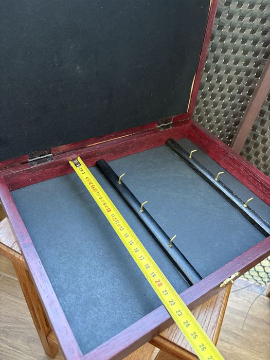 Drewniana szafka na klucze bilard vintage