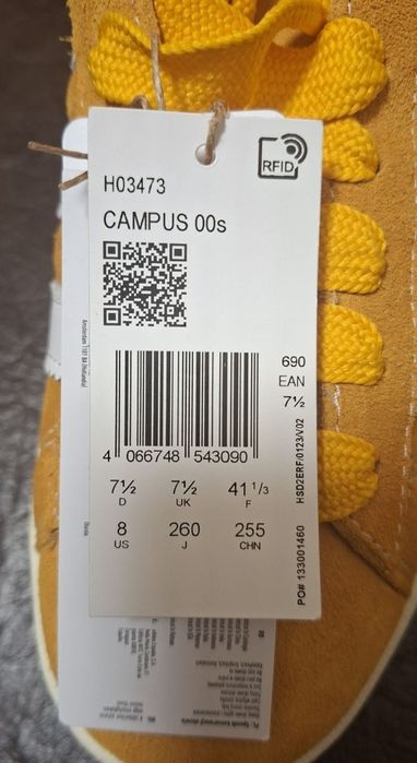 Оригінальні кросівки Adidas Campus 00s H03473, адідас кампуси