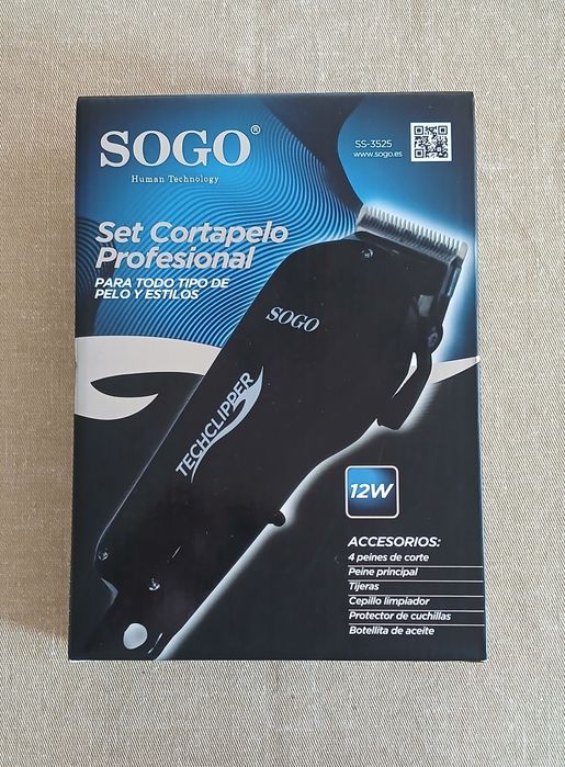 Máquina de Cortar Cabelo SOGO SS-3525