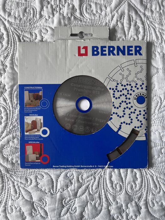 Disco diamantado alvenaria a seco de 230mm (novo) Berner