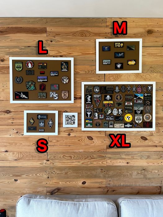 Патч панель / панель для шевронів / патчборд / велкро панель / стенд