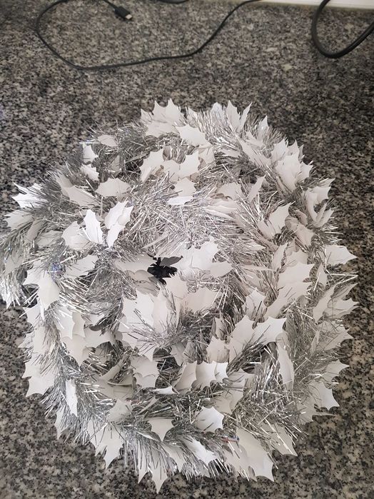 Grinalda comprida para decoração de Natal
