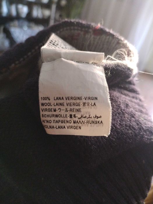 Wełniany sweter vintage od Benetton rozm. M