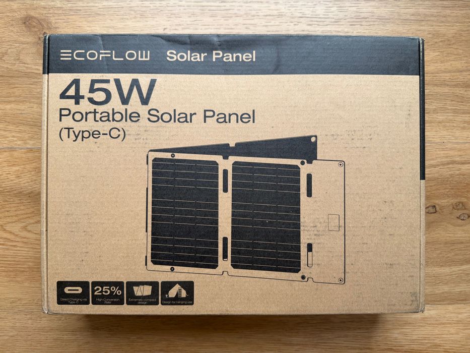 Сонячна панель EcoFlow 45W Portable Solar Panel (type-C)