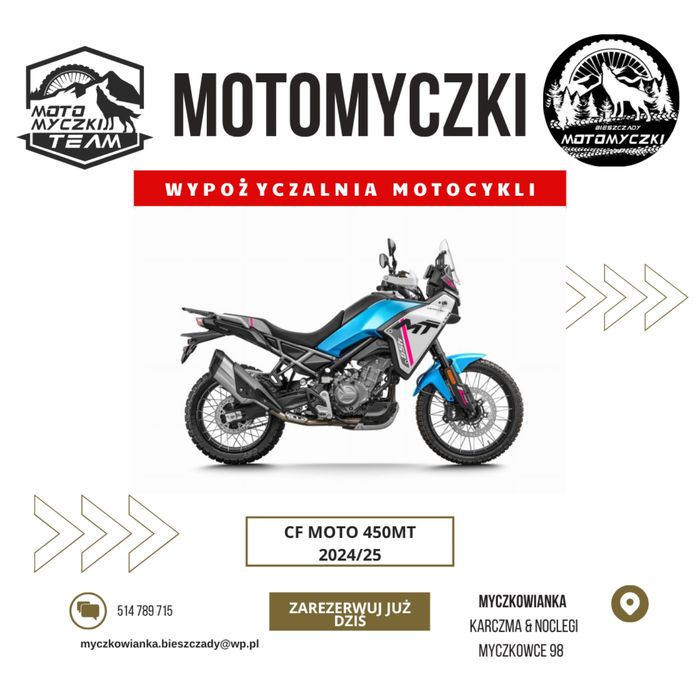 MotoMyczki- wypożyczalnia motocykli i noclegi