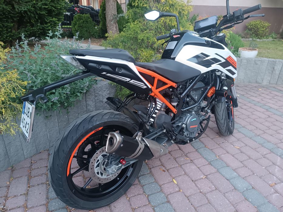 KTM 125 DUKE,  22tys przebiegu, 2019