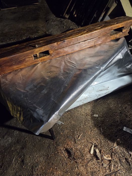 Stara belka do dekoracji