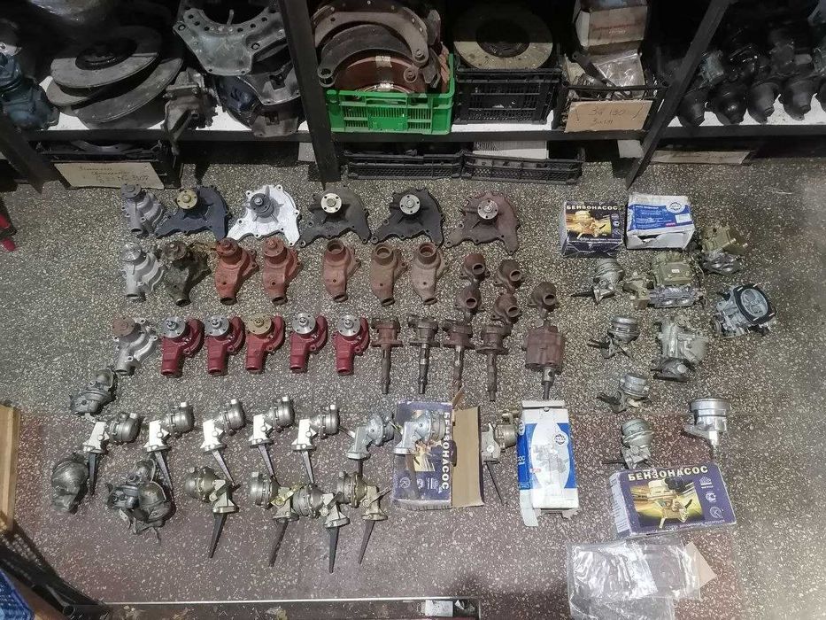 Масляные насосы, бензонасосы, помпы Газ 51, Газ 53, Уаз 452, Уаз 469