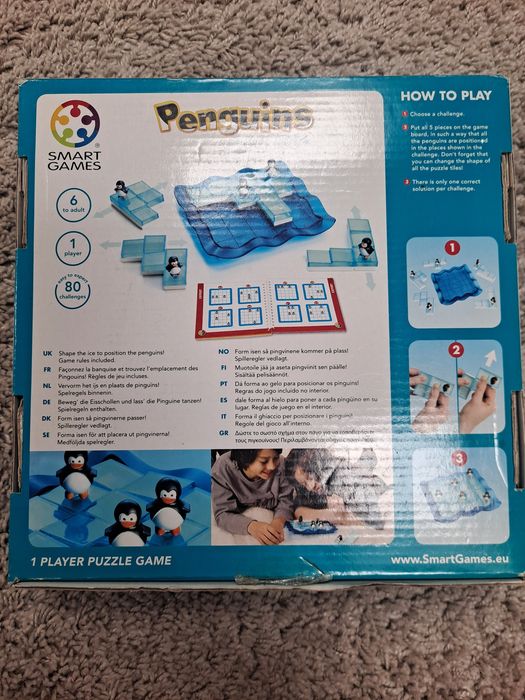 Penguins on ice z serii Smart Games