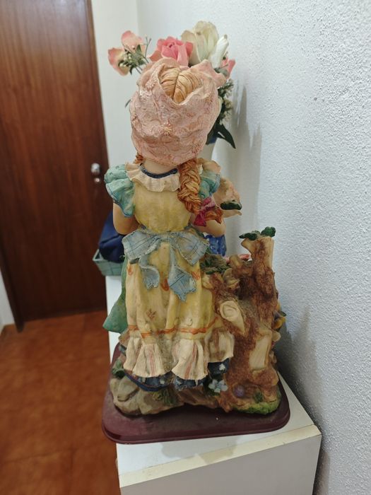 Estátua vintage resinante collection