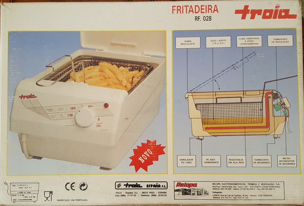 FRITADEIRA capacidade até 2,5 L NOVA