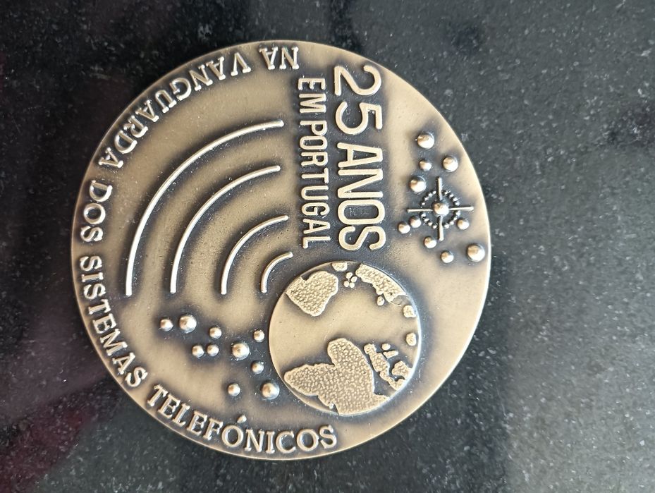Medalhas comemorativas em bronze