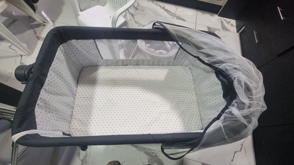 Berço co-sleeping MOBICLINIC 3 em 1 Ajustável em altura Mosquiteiro