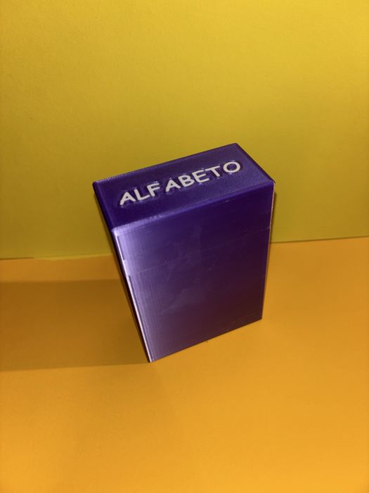 Caixa de armazenamento impressa em 3D