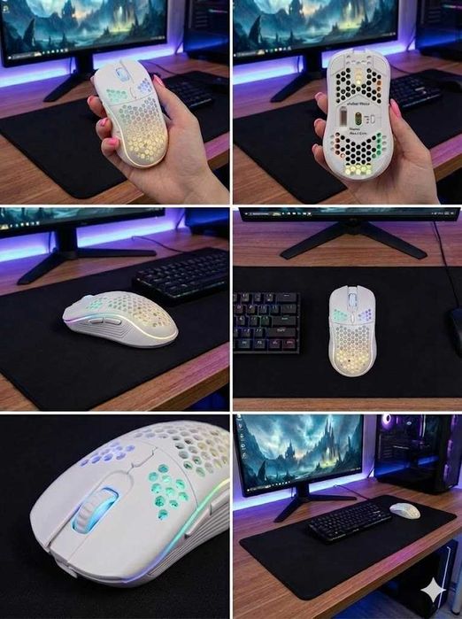 NOWA Bezprzewodowa Mysz Gamingowa RGB!